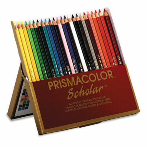 Sanford Ink 92805 Scholar Colored Woodcase Pencils  24 Assorted Colors